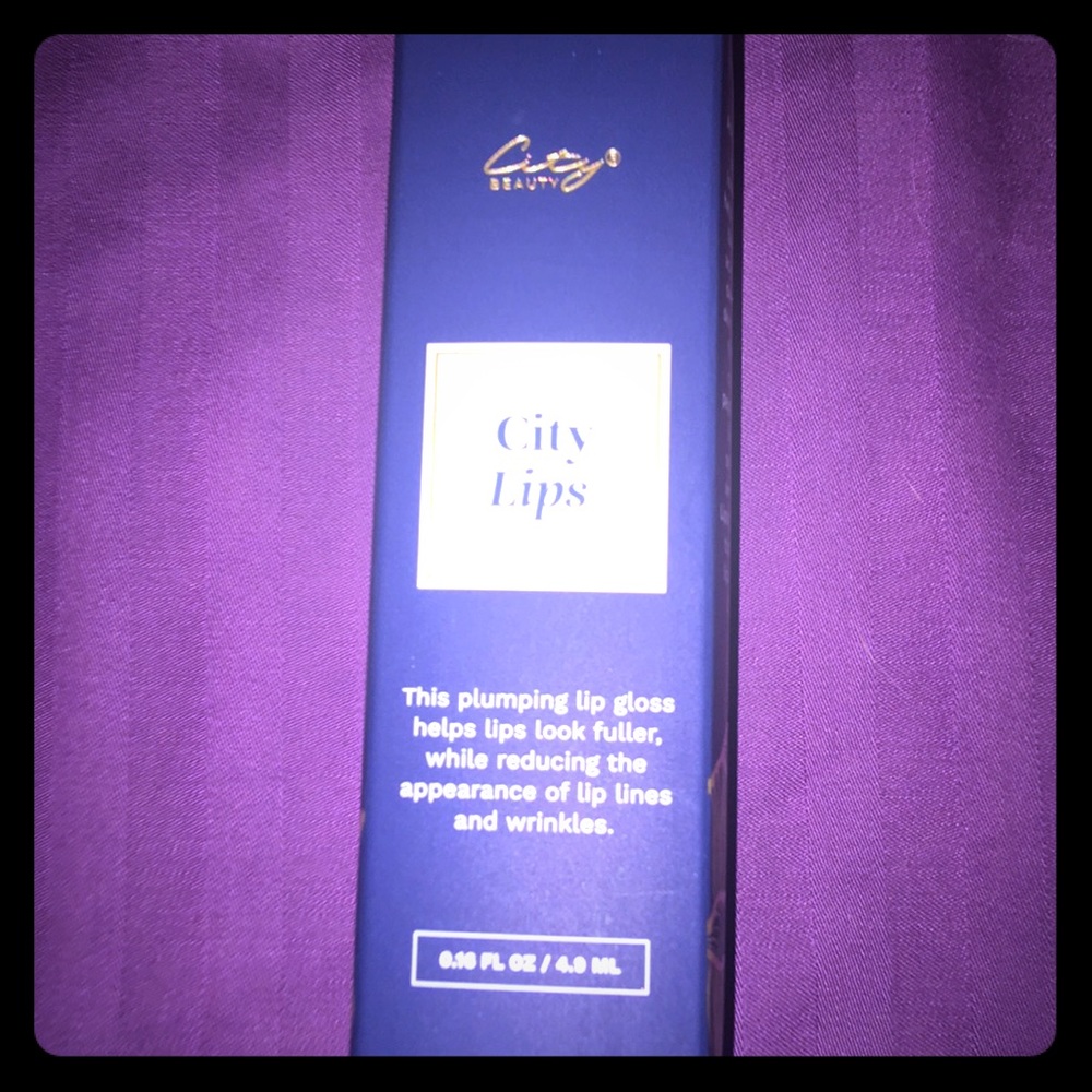 City Lips, Clear NIB Sealed Was: $35 Now $29